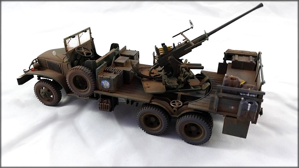 GMC Truck with Bofors 40mm A.A. Gun – for the Rob McCallum Collection